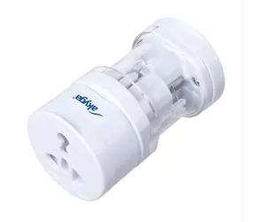 Akyga bílá / Cestovní adaptér / univerzální / 110-250 V