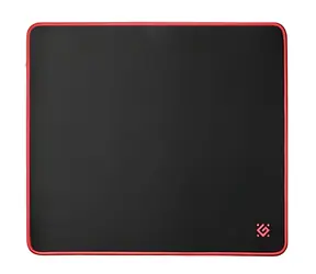 Defender Black XXL černá / Herní podložka pod myš / 400 x 355 x 3 mm
