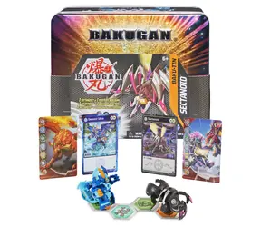 SPIN MASTER Bakugan Baku-Tin / Kovová sběratelská krabička / Darkus Sectanoid / od 6 let