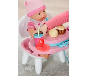 ZAPF CREATION Jídelní stolek BABY born / Světelné a zvukové efekty / 3x AAA baterie / od 3 let