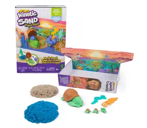 SPIN MASTER Kinetic Sand Project Planet želvy / hrací sada / 680 g písku / od 3 let