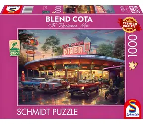 SCHMIDT Puzzle Americká restaurace / 1000 dílků / od 12 let