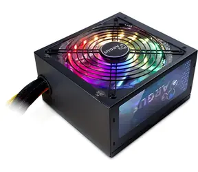Inter-Tech Argus RGB-500W II černá / PC zdroj / ATX / 500W / 80 PLUS Bronze / RGB