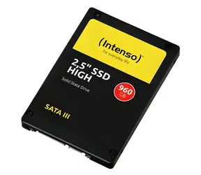 Intenso High 960GB / 2.5" SSD / SATA III / R:520 MBps / W:480 MBps