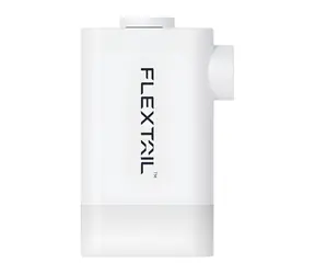 Flextail Max Pump 2 Plus bílá / Přenosná vzduchová pumpa / tlak 4.5 kPa / powerbanka 4800 mAh
