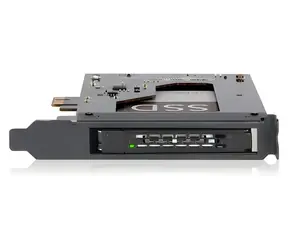 Icy Dock MB839SP-B černá / Box pro HDD/SSD / 2,5" SATA / PCIe 2.0 hot-swap / do PCI slotu