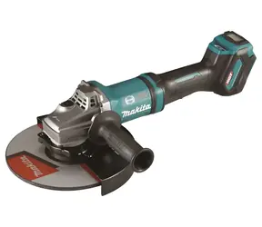 Makita GA038GZ modrá/černá / Aku úhlová bruska / 40 V / XGT / M14 / bez aku
