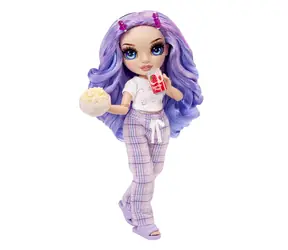 MGA RAINBOW HIGH Panenka Junior High PJ Party Violet / 23 cm / od 4 let