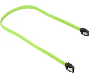 Sharkoon SATA III zelený / Kabel / SATA 6 Gbit/s / 30 cm