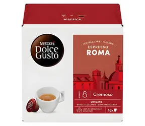 NESCAFÉ Dolce Gusto Espresso Roma 16 ks / Kapslová káva / Intenzita 8/13