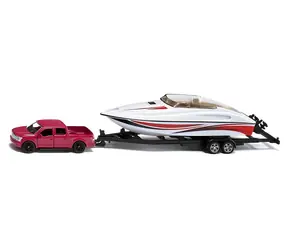 SIKU Super - Ford F150 s motorovým člunem / 1:50 / od 3 let