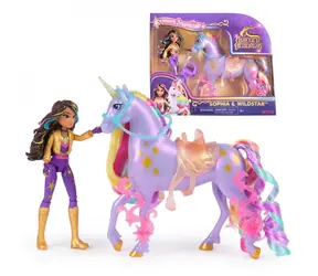SPIN MASTER Unicorn Academy - Sophia a jednorožec Wildstar / Plast / od 4 let / 12 cm