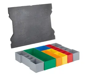 BOSCH 1600A016N8 / Sada vyjímatelných boxů do kufru L-BOXX 102 / 13 ks
