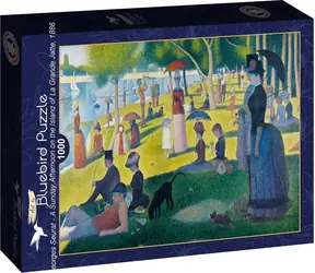 BLUEBIRD Puzzle Nedělní odpoledne na ostrově La Grande Jatte (F-60277) / 1000 dílků / od 14 let