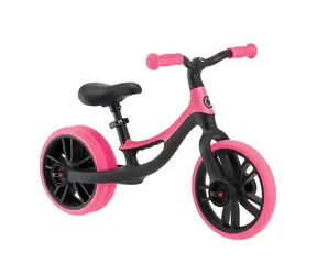 GLOBBER Odrážedlo Go Bike Elite Duo růžová / 10" kola / nastavitelné sedlo / nosnost 20 kg / od 2 do 5 let