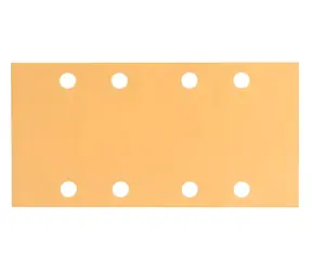 BOSCH 2608607974 / Sada brusných papírů na dřevo a barvu s otvory / Zrnitost 240 / Rozměry 93x186 mm / 50 ks