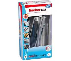 Fischer DUOTEC 12 S PH M / Hmoždinka / rozpěrná kotva / O 12 mm / 10 ks