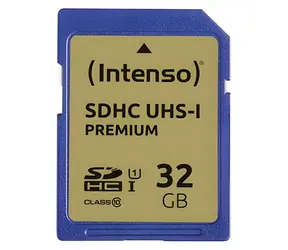 Intenso SDHC 32GB / Paměťová karta / Class 10 / UHS-I / čtení 45 MB/s / zápis 10 MB/s