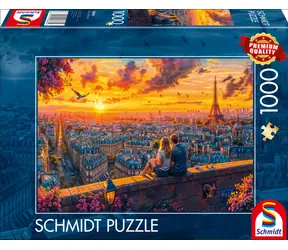 SCHMIDT Puzzle Šepot pařížských střech / 1000 dílků / od 12 let