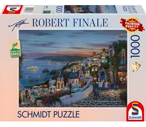 SCHMIDT Puzzle Západ slunce nad Santorini / 1000 dílků / od 12 let