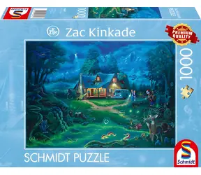 SCHMIDT Puzzle Strašidelný dům / 1000 dílků / od 12 let