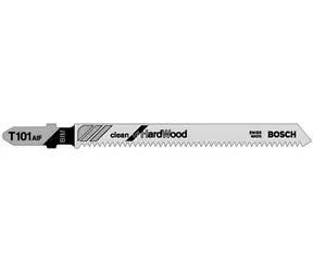 BOSCH 2608634897 / Sada pilových listů na tvrdé dřevo / BiM / Upínání T-stopka / Délka 100 mm / 5 ks