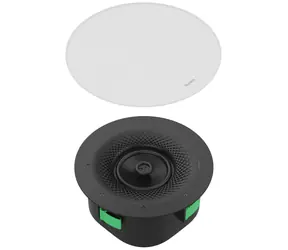 Yealink CS10 bílá / Stropní reproduktor / PoE / 2pásmový koaxiální / nízkoprofilový 120 mm