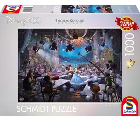 SCHMIDT Puzzle Disney 100. výročí - Thomas Kinkade Studios / 1000 dílků / od 12 let
