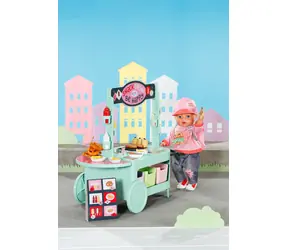ZAPF CREATION Sada doplňků BABY born Snack Shop / Stánek s občerstvením pro panenky / od 3 let