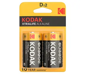 Kodak XTRALIFE / Alkalická baterie D (LR20) / 2 ks / 1,5 V
