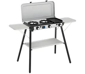 CAMPINGAZ Vařič Camping Kitchen 2 Multi Cook Plus / 3 hořáky / 4,5 kW / piezo zapalování