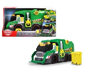 DICKIE TOYS Popelářské auto / světlo a zvuk / motorizované rameno / od 3 let