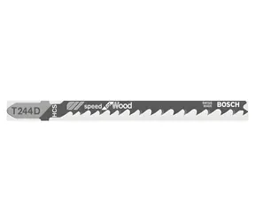 BOSCH 2608630058 / Sada pilových listů na dřevo / HCS / Upínání T / Délka čepele 100 mm / 5 ks