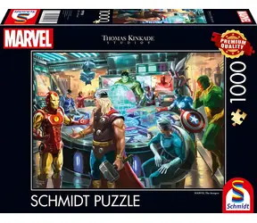 SCHMIDT SPIELE Puzzle Thomas Kinkade Studios: Avengers / 1000 dílků / 69,3 x 49,3 cm / od 14 let