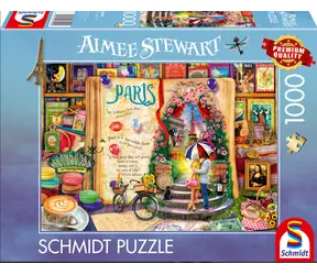 SCHMIDT Puzzle Vzpomínky na Paříž / 1000 dílků / od 12 let