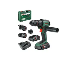 Bosch AdvancedImpact 18V-80 zelená / Aku příklepová vrtačka / 18V / 13mm sklíčidlo / QuickSnap / 82 Nm / 2x 2,5Ah