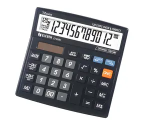 Eleven CT555N černá / Stolní kalkulačka / dvanáctimístná