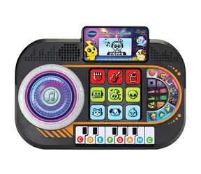 VTECH DJ mixpult My Mini Mixer / Klavírní klávesy / gramofon / mikrofon s měničem hlasu / od 6 let