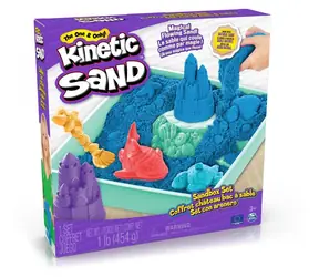 SPIN MASTER Kinetic Sand Pískoviště modrá / 454 g písku / od 3 let