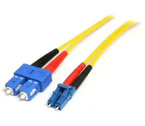 StarTech žlutá / Optický patch kabel / LC/SC / 10 m
