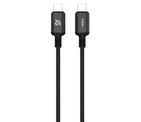 Adam Elements CASA S120 černá / Kabel / USB-C - USB-C / 60W / 1,2 m