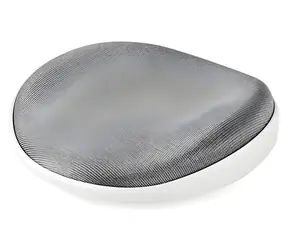 StarTech opěrka zápěstí stříbrná/bílá / Opěrka zápěstí / pěna, síťovina, plast / 142x170 mm