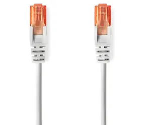 Nedis UTP CAT6 15 m šedá / Patch kabel / RJ45-RJ45 / U/UTP