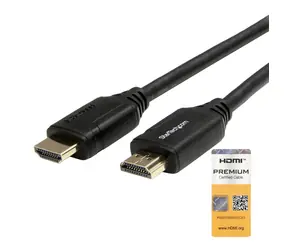 StarTech kabel HDMI 2.0 černá / Premium / HDR10 / 60 Hz / 1 m