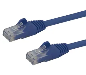 StarTech CAT6 Snagless modrá / Síťový kabel / 1,5 m / RJ-45 / PoE / 24 AWG