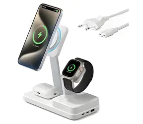 ESR bílá / Nabíjecí stanice 6v1 / MagSafe / CryoBoost chlazení / 100W
