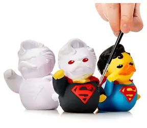 NUMSKULL Kachnička TUBBZ DIY DC Comics Superman / K vybarvení / Sběratelská figurka