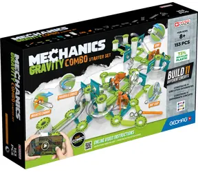 GEOMAG Magnetická stavebnice Mechanics Starter Set / 153 dílků / od 8 let