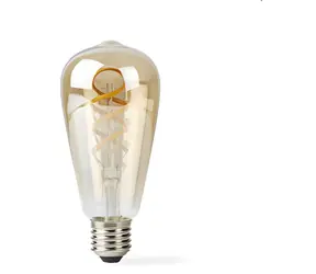 Nedis Smart LED filament žárovka / E27 / 5,5W / 350lm / Wi-Fi