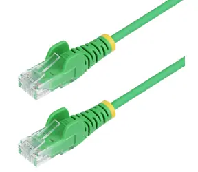 StarTech CAT6 Slim zelená / Patch kabel / RJ45 / UTP / Snagless / 0,25 m